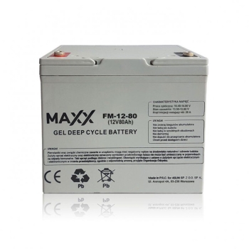 Zestaw solarny 170W Maxx 12V / 80Ah